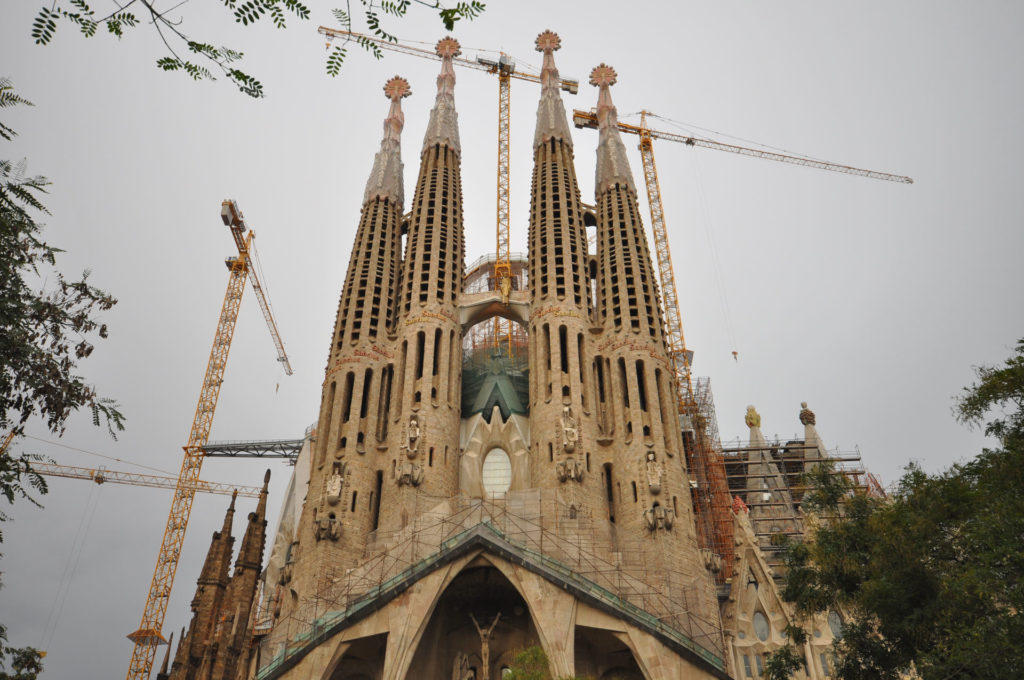  Sagrada Família w Barcelonie